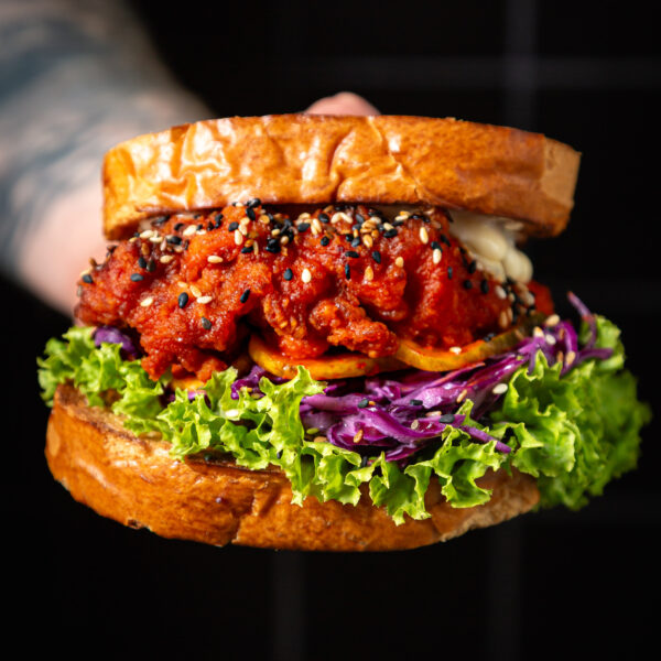 burger z kurczakiem w chix gdansk
